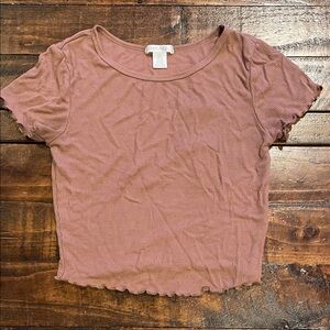 Ribbed Crop Top